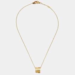 Gucci Icon Twirl 18K Yellow Gold Pendant Necklace