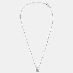 Gucci Icon Blossom Mother of Pearl 18k White Gold Necklace