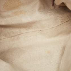 Pre Owned Gucci Dark Pink Guccissima Leather Medium Sukey Tote