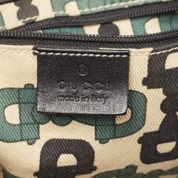 Pre Owned Gucci Black Guccissima Leather Large Abbey D Ring Shoulder Bag