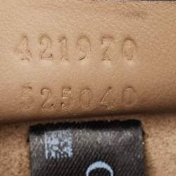 Pre Owned Gucci Beige GG Supreme Canvas Mini Dionysus Shoulder Bag