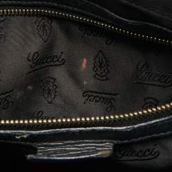 Gucci Black Leather Hysteria Tote