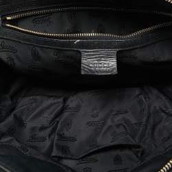 Gucci Black Leather Hysteria Tote