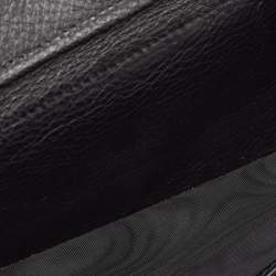 Gucci Black Guccissima Leather Continental Wallet