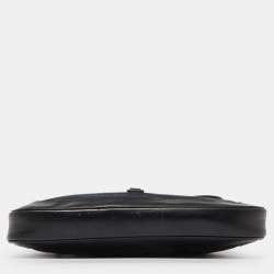 Pre Owned Gucci Black GG Canvas and Leather Small Jackie O Hobo