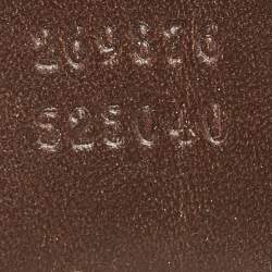 Gucci Brown/Beige GG Canvas and Leather Web Boston Bag