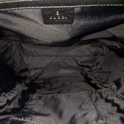 Pre Owned Gucci Red Canvas Embroidered Techo Backpack