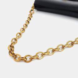 Pre Owned Gucci Black Leather Horsebit 1955 Shoulder Bag