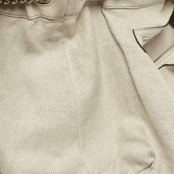Gucci Off White Leather Medium Soho Chain Tote