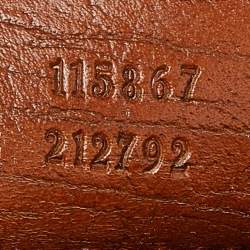 Pre Owned Gucci Brown Leather Medium Horsebit Hobo