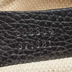 Pre Owned Gucci Black Leather Small Soho Disco Crossbody Bag