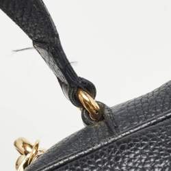 Pre Owned Gucci Black Leather Small Soho Disco Crossbody Bag