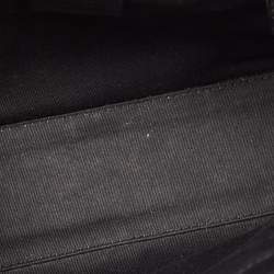 مملوكة مسبقًا Gucci Black GG Canvas and Leather Small Bardot Bag