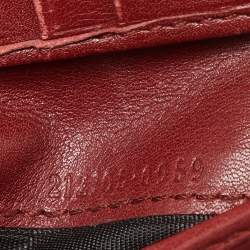 Gucci Brown Guccissima Leather Trifold Wallet  
