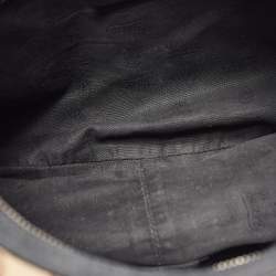 Pre Owned Gucci Beige/Brown GG Canvas and Leather GG Twins Medium Hobo