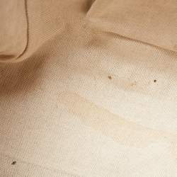 Pre Owned Gucci Gold Pebbled Leather Medium Soho Shoulder Bag