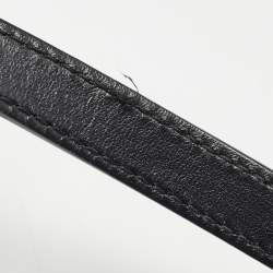 Pre Owned حقيبة كتف غوتشي جي جي مارمونت جلد ماتيلاسيه أحمر صغيرة