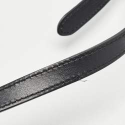 Pre Owned حقيبة كتف غوتشي جي جي مارمونت جلد ماتيلاسيه أحمر صغيرة