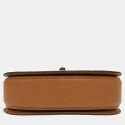 Gucci Brown Leather Small Bamboo Handle Bag