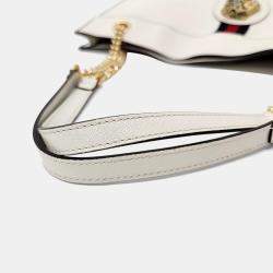 Pre Owned Gucci Rajah Tiger Head Shoulder Bag