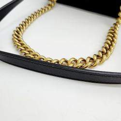 Pre Owned Gucci Matrasse Velvet Shoulder Bag