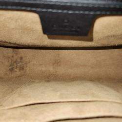 Gucci Beige Padlock Supreme Shoulder Bag 