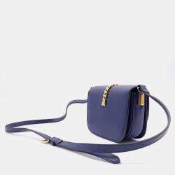 Gucci Navy Blue Sylvie Mini Shoulder Bag 