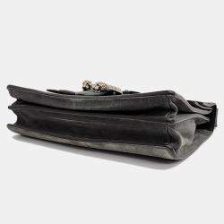 Pre Owned Gucci Brown Suede Dionysus Shoulder Bag