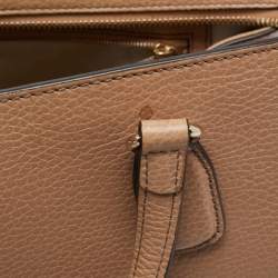 Pre Owned Gucci Beige Leather Soho Disco Tote