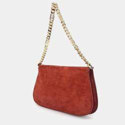 Gucci Suede Blondie Shoulder Bag