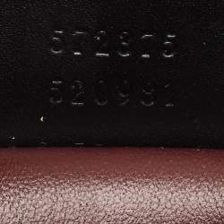Pre Owned Gucci Black Leather Zumi Clutch Bag