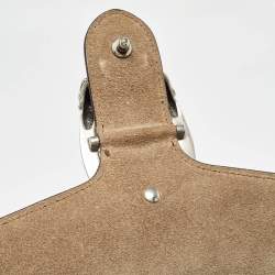 Pre Owned Gucci Beige GG Supreme Canvas and Suede Medium Dionysus Shoulder Bag