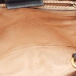 مملوكة مسبقًا حقيبة يد غوتشي جي جي مارمونت جلد ماتيلاس أسود صغيرة