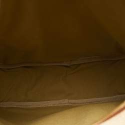 Gucci Brown/Natural Canvas Vintage Web Backpack
