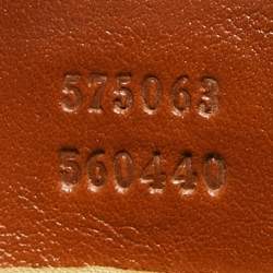 Gucci Brown/Natural Canvas Vintage Web Backpack