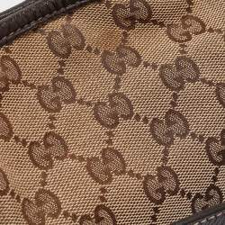 Gucci Beige/Brown GG Canvas and Leather Tribeca Satchel