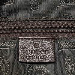 Gucci Beige/Brown GG Canvas and Leather Tribeca Satchel