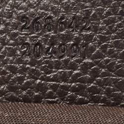 Gucci Beige GG Crystal Canvas and Leather Abbey Messenger Bag