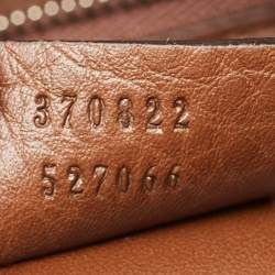 Pre Owned Gucci Brown/Beige GG Canvas Ramble Layered Tote