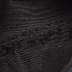 Pre Owned Gucci Black GG Canvas Web Boat Pochette