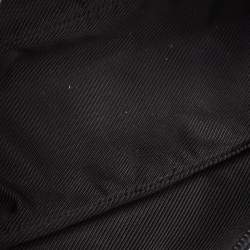 Pre Owned Gucci Black GG Canvas Web Boat Pochette