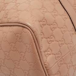Pre Owned Gucci Beige Guccissima Leather Medium Joy Boston Bag