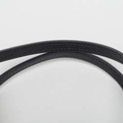 Pre Owned Gucci Black Guccissima Leather Dome Bag