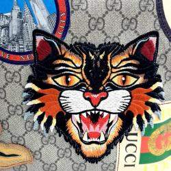 Pre Owned Gucci Courier Supreme Tote Bag