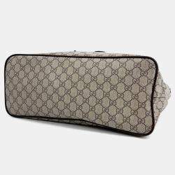 Pre Owned Gucci Courier Supreme Tote Bag