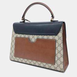Pre Owned Gucci PVC tote and shoulder bag