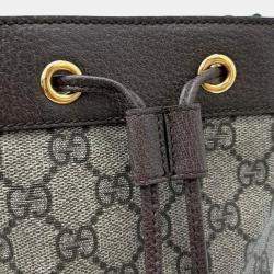 Pre Owned Gucci Ophidia mini bucket bag
