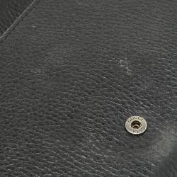 Pre Owned Gucci Black Leather Mini Dionysus Wallet On Chain