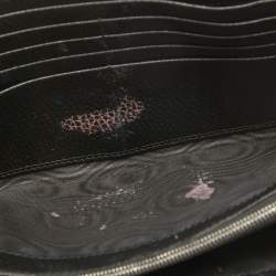 Pre Owned Gucci Black Leather Mini Dionysus Wallet On Chain