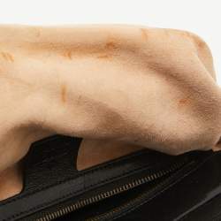 Pre Owned Gucci Beige/Black Python and Leather Medium Thiara Double Envelope Shoulder Bag